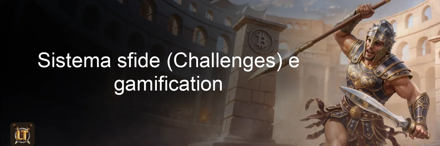 Sistema sfide (Challenges) e gamification Sistema sfide (Challenges) e gamification